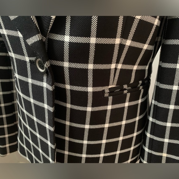 TAHARI Arthur S. Levine plaid blazer - Picture 4 of 6